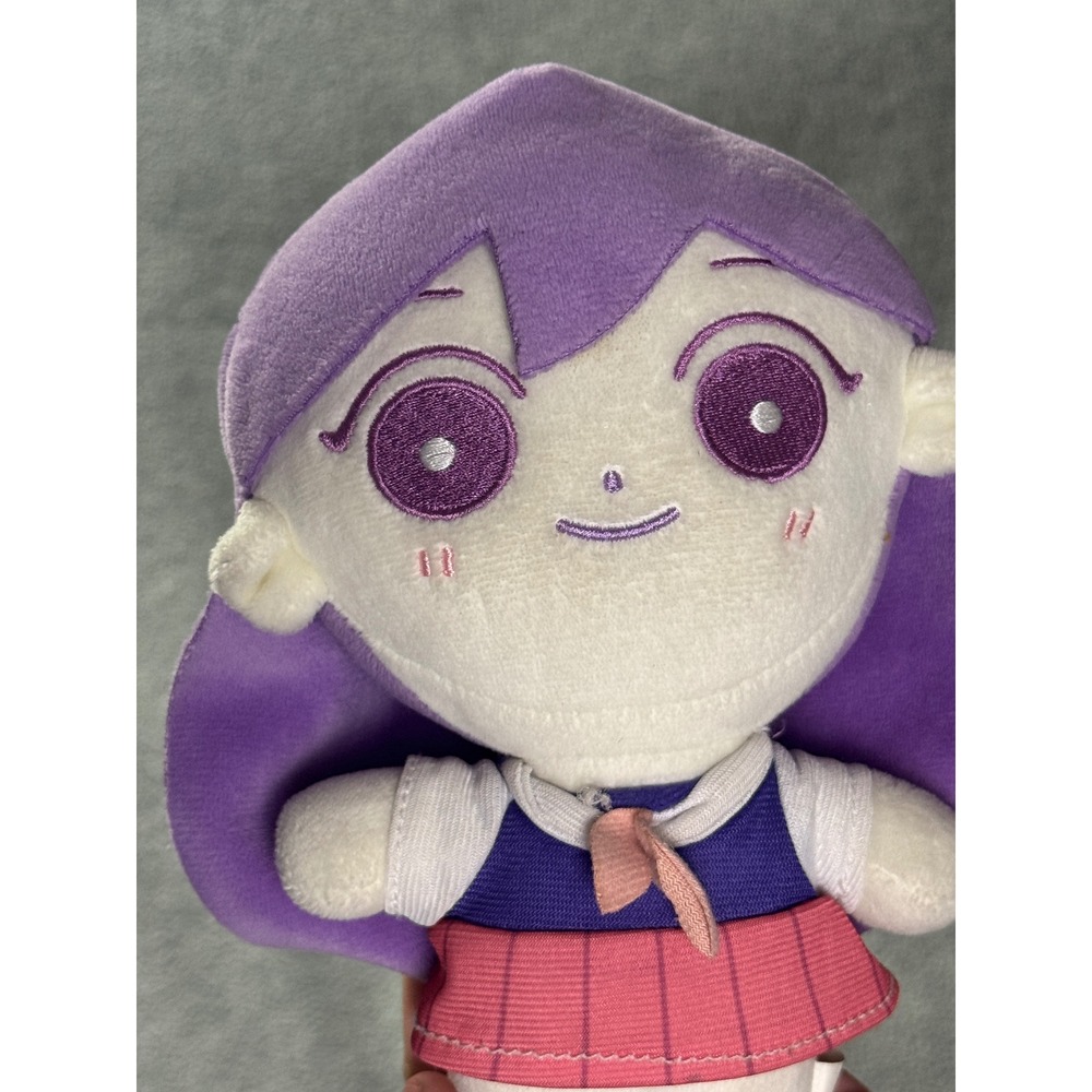 Omori Mari Plush Stuffed Toy Figure Purple Hair School Uniform 8 inch